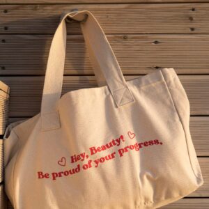 Be proud of your progress! - Cotton Tote Bag