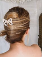 Butterfly Pin in White - Image 8