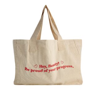 Be proud of your progress! - Cotton Tote Bag