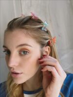 90's Baby Butterfly Hair Clips-Set Of 6 - Image 6