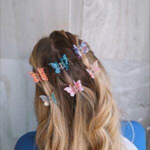 90's Baby Butterfly Hair Clips-Set Of 6
