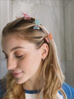 90's Baby Butterfly Hair Clips-Set Of 6 - Image 7