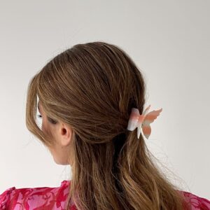 Effing Butterfly Clip in Rose