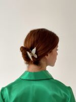 Effing Butterfly Clip in Cream - Image 5