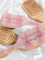 HB Wooden Paddle Hair Brush - Image 6