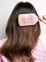 HB Wooden Paddle Hair Brush - Image 7