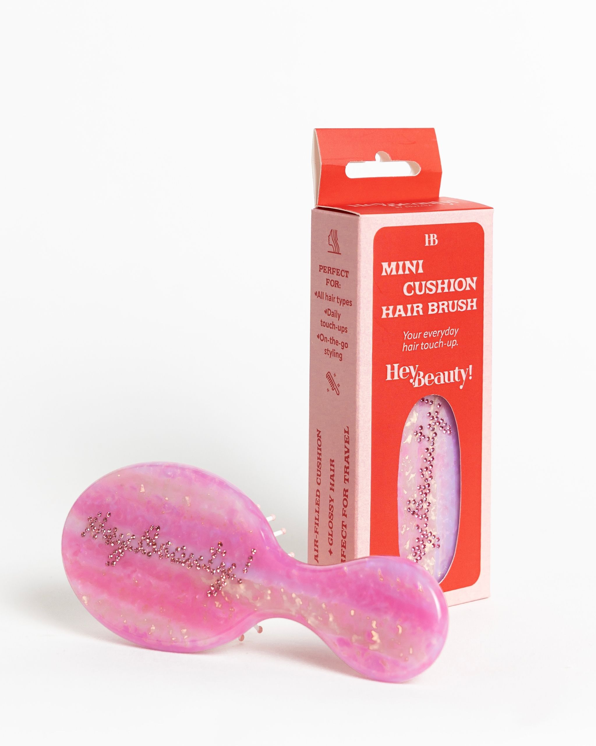 Ανώνυμο σχέδιο (30) HB Mini Cushion Hair Brush - Image 1